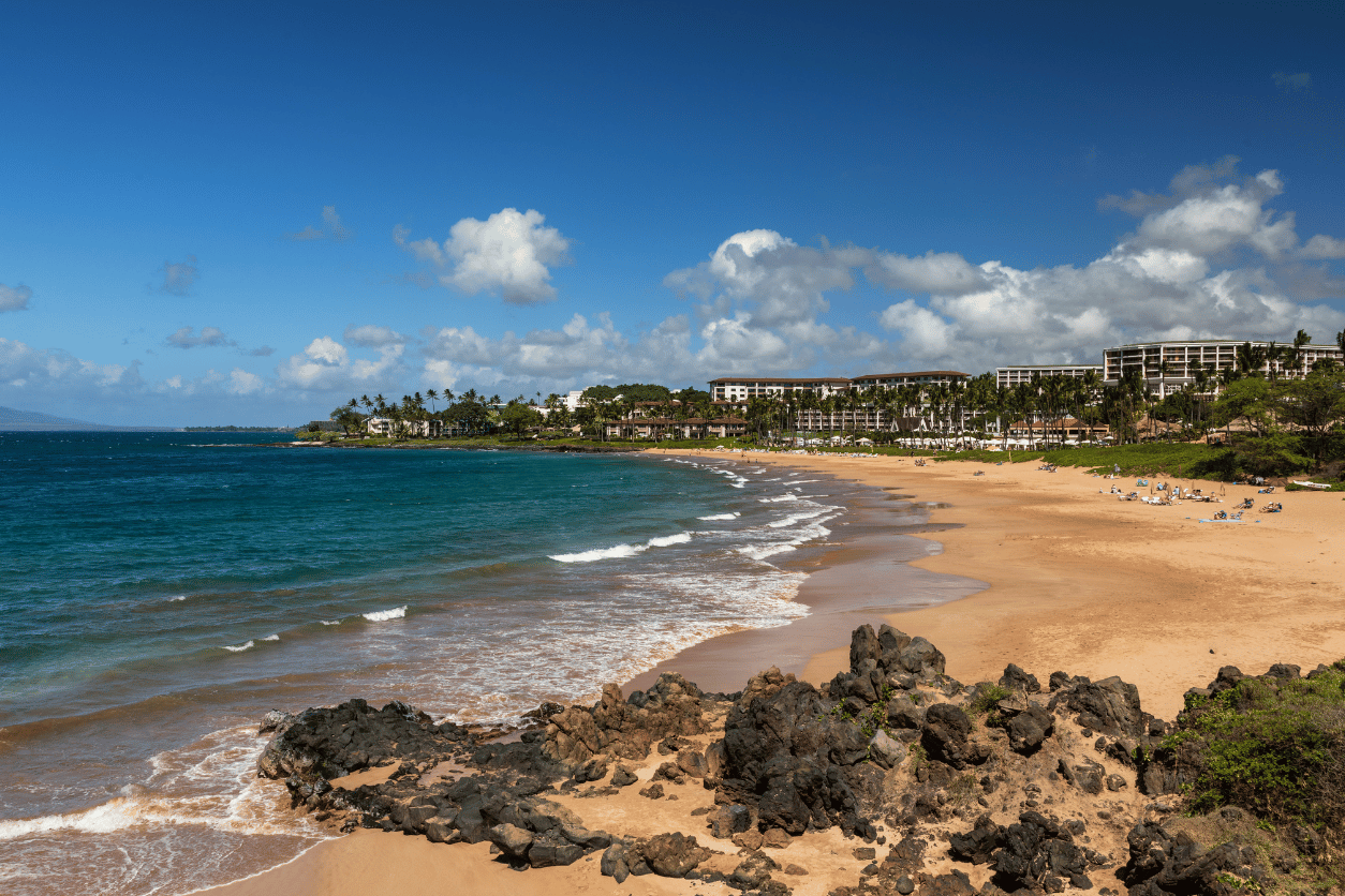 Maui's Wailea Beach, Hawaii