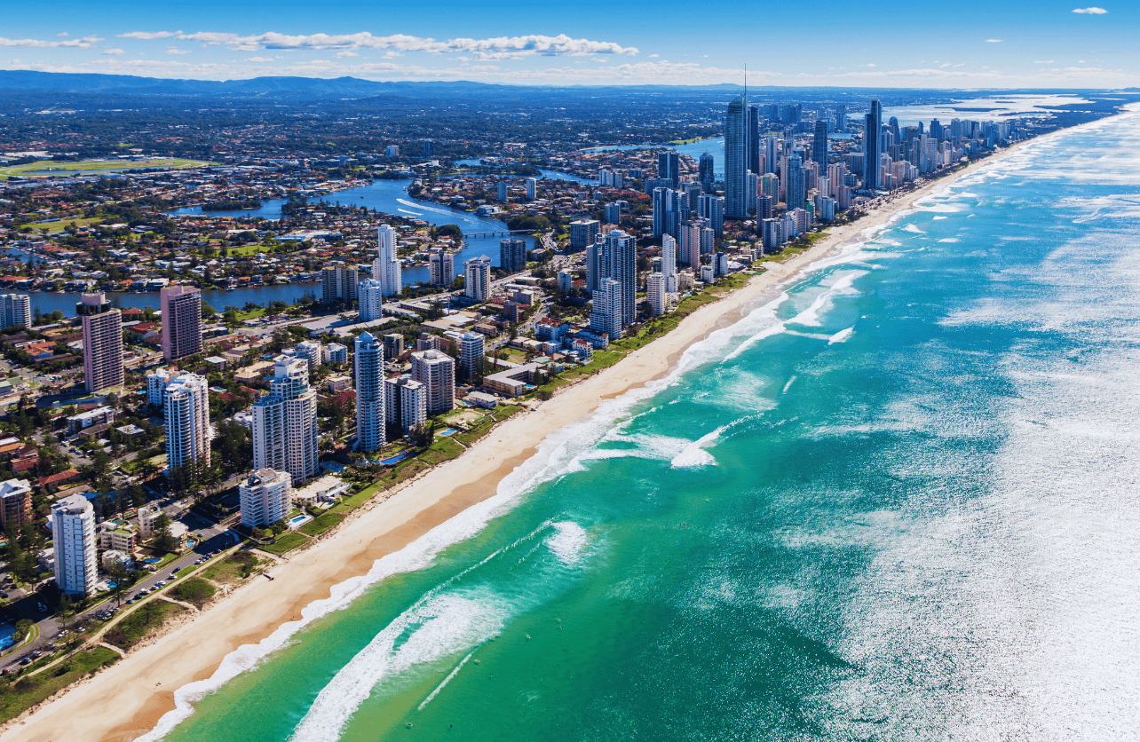 Gold Coast winter surfing