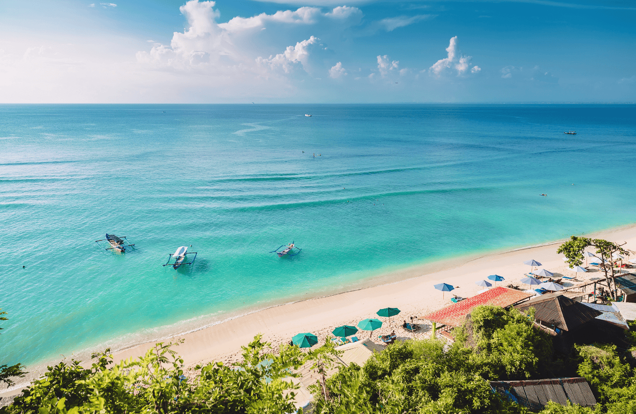 bali winter beach